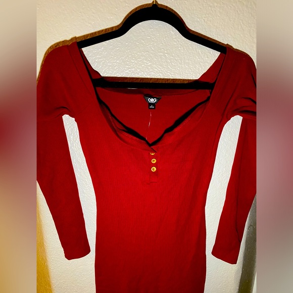 Burgundy Dress Small GBG - Picture 1 of 4